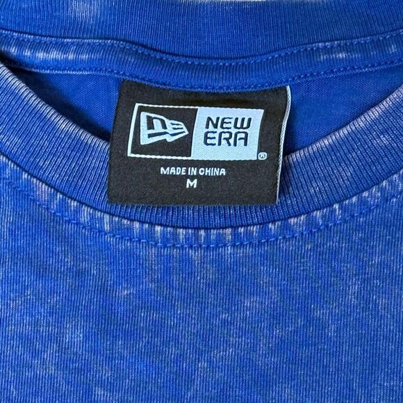 New Era 100% Cotton Mineral Wash New York Knicks Basketball Medium Weight Short - Picture 5 of 12